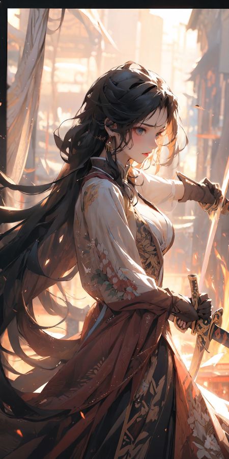 侠女/Chinese swordswoman /国风LORA - v1.0 | Stable Diffusion LoRA 